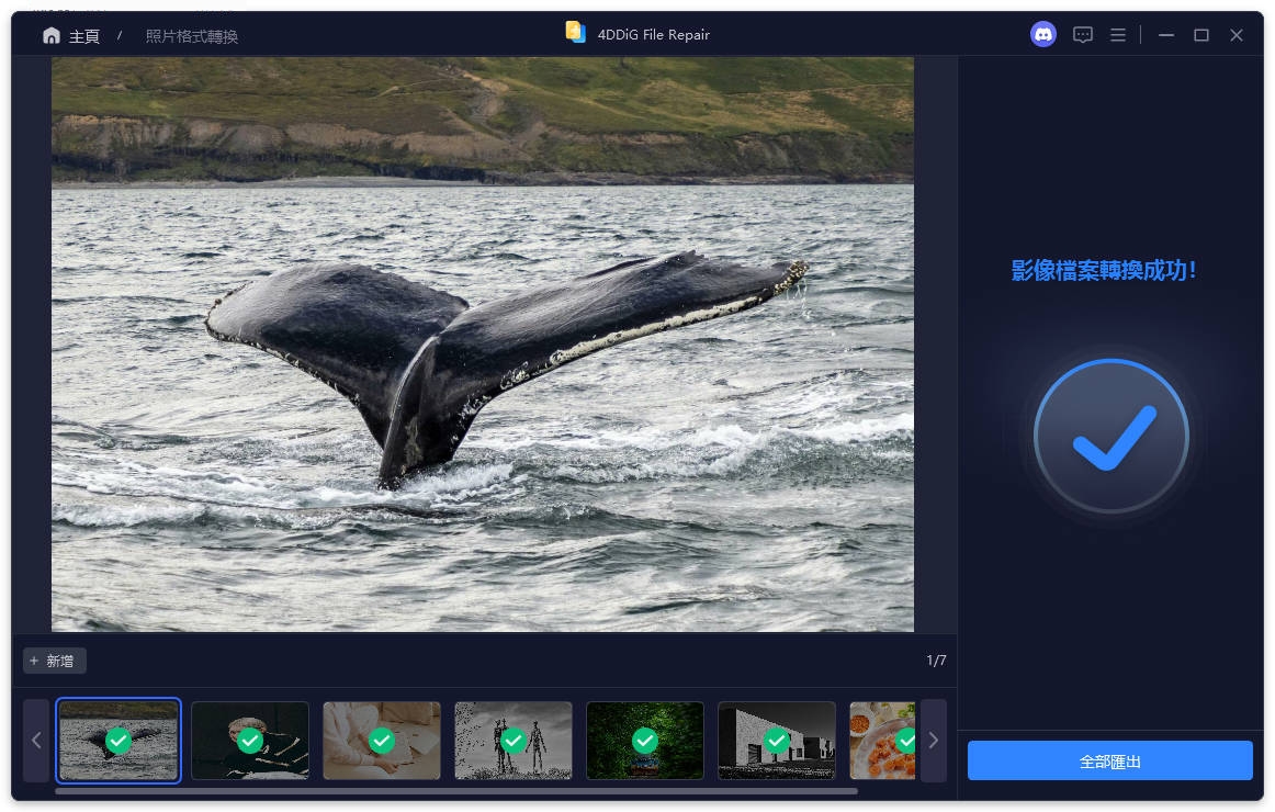 image format to jpg conversion complete
