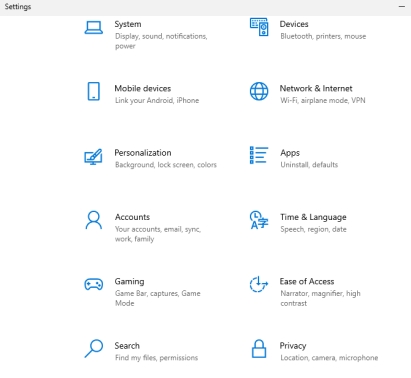在賬戶中選擇家庭與其他使用者