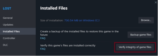檢查檔案完整性