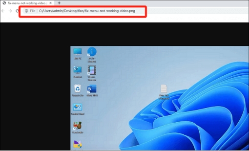 檢視影像是否正常開啟
