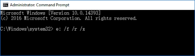 使用 CHKDSK 指令修復損壞檔案