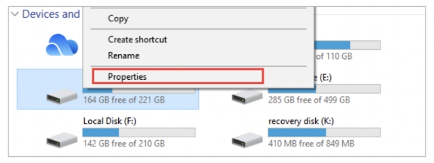 透過檔案總管恢復損毀檔案