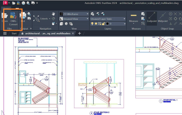 選擇 DWG Convert轉換版本格式
