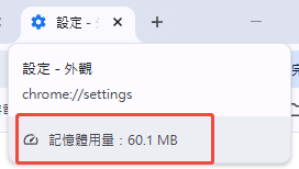 分頁佔用記憶體