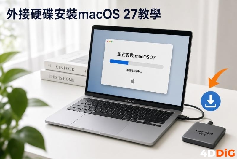 在外接硬碟安裝macOS教學