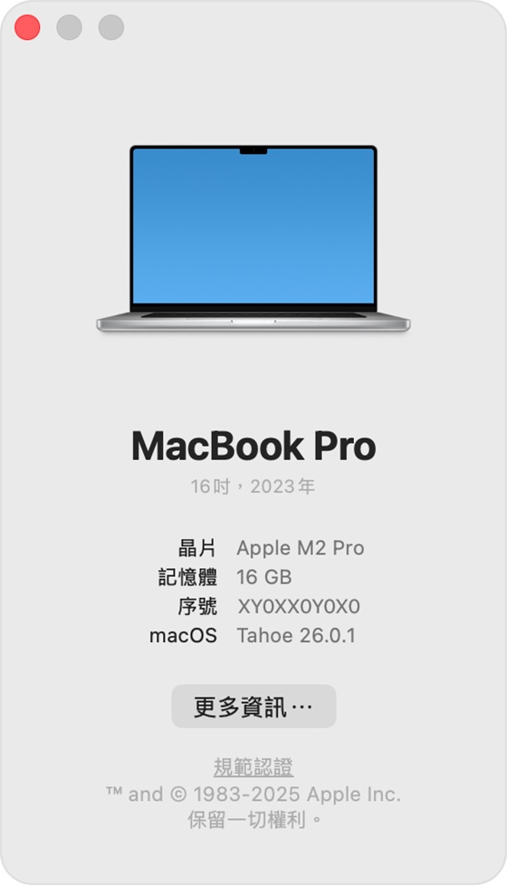 check mac version under about this mac