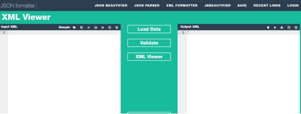 使用線上工具開啟 XML 檔案