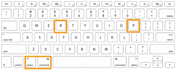重設 NVRAM 或 PRAM
