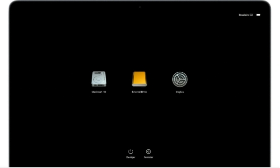 進入開機啟動管理畫面