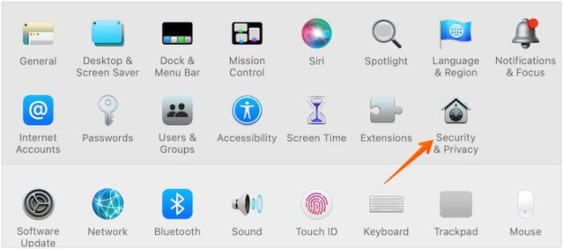 檢查安全和隱私設定解決 Mac 進入不了安全模式問題