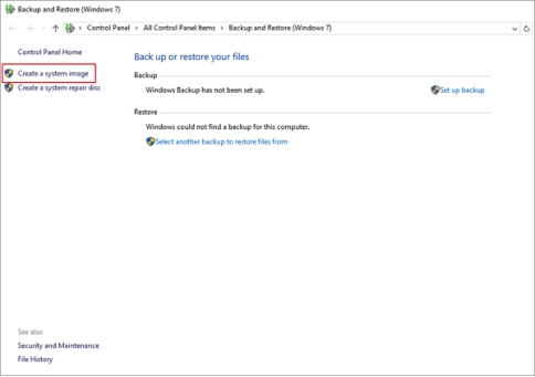開啟備份與還原工具