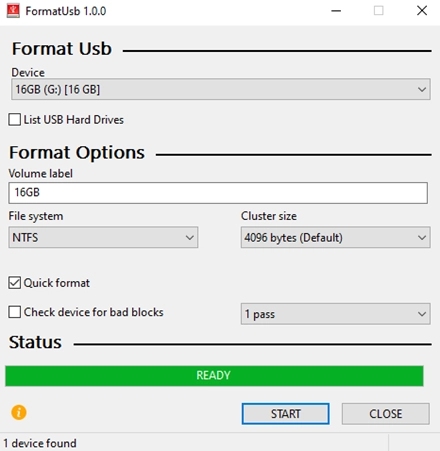 FormatUsb