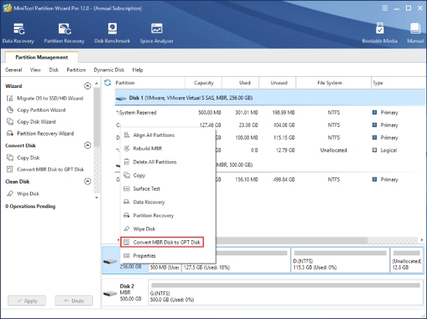 MiniTool Partition Wizard