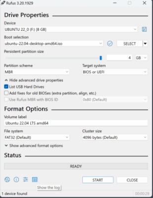 使用 Rufus 建立 Tiny11 開機 USB