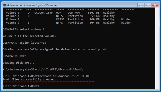 開啟「命令提示字元」輸入指令