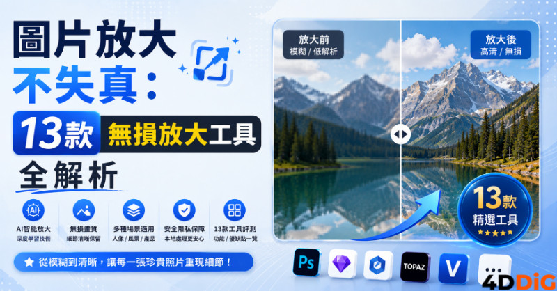 圖片放大不失真封面
