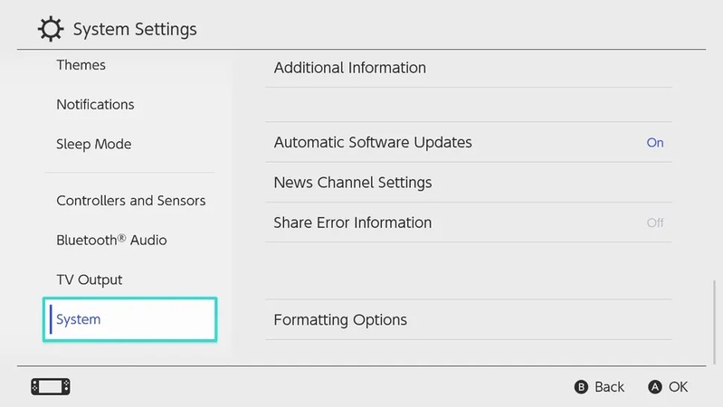 找到「系統」選項