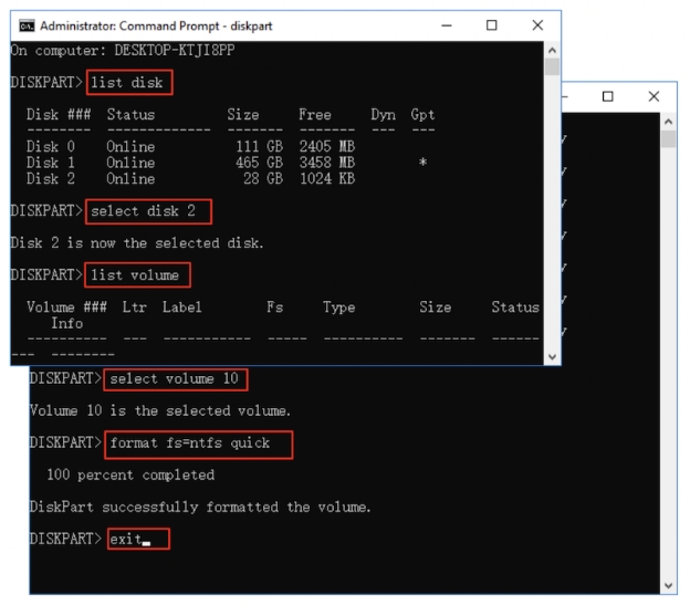 輸入命令提示字元指令