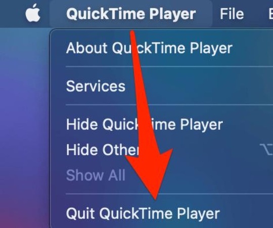 重啟和重裝Quicktime Player