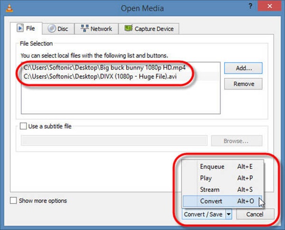 點擊「添加」選擇檔案