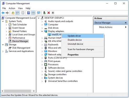 選擇「自動搜索更新的驅動程式軟體」