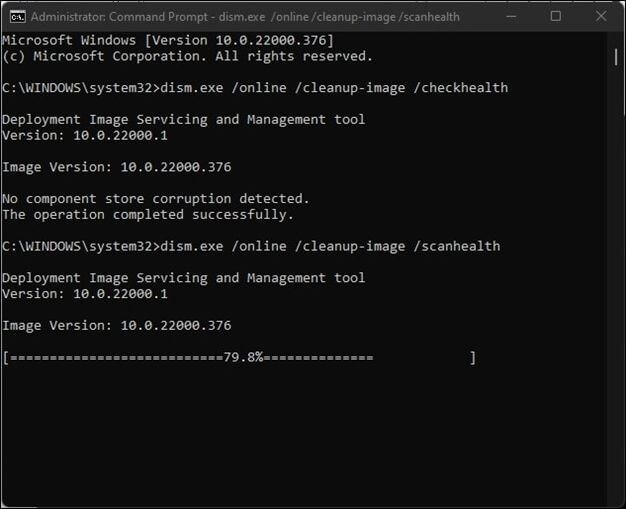 打開命令提示字元並輸入指令