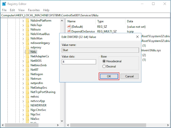 將數值變更為「4」按下確定保存變更