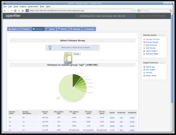Openfiler