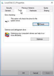 按一下「工具」標籤