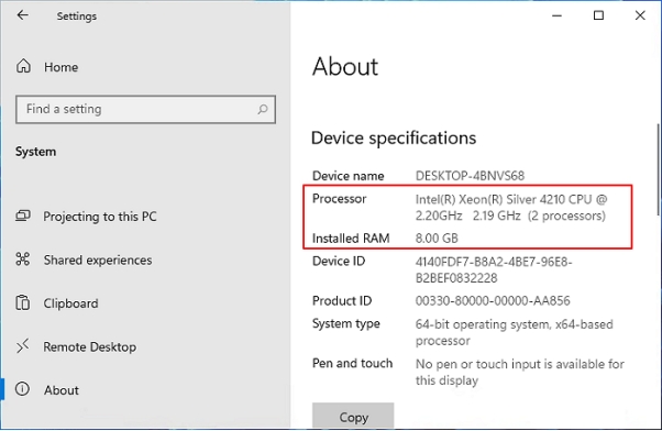 確保電腦有足夠的儲存空間和記憶體