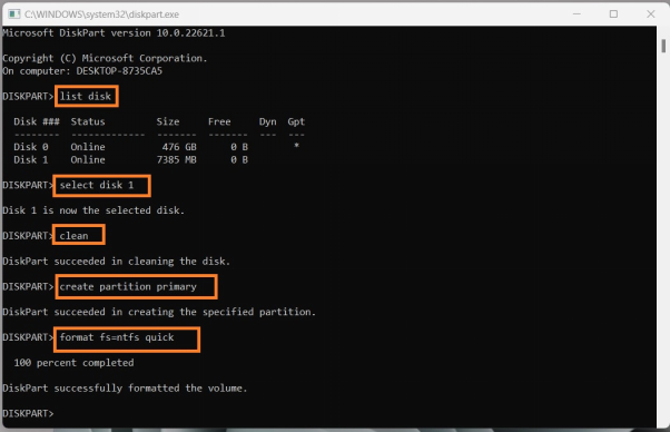 修復 RAW 檔案系統