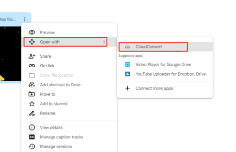 將影片轉換為相容格式