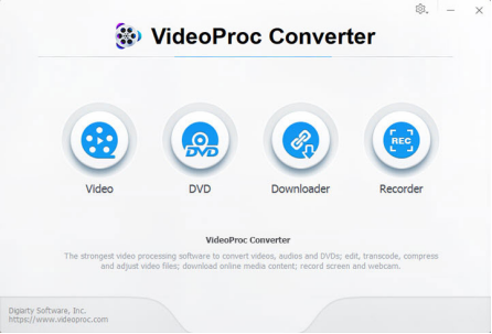 下載並安裝 VideoProc Converter