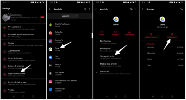 點擊「儲存」或「儲存和快取」選項