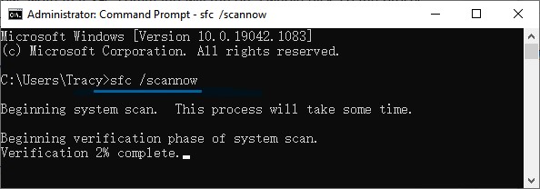 sfc /scannow