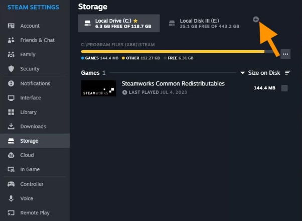 透過新增 Steam 收藏庫資料夾救回遊戲存檔
