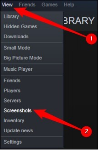 尋找「螢幕截圖」選項