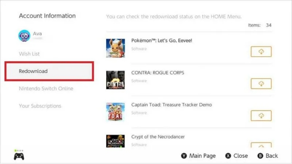 選擇「重新下載」