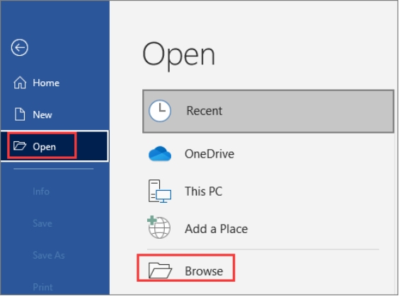 選擇「瀏覽」按鈕