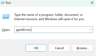 輸入「gpedit.msc」