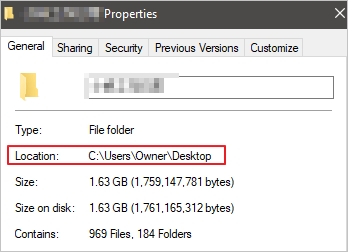 檢查並更改檔案或資料夾權限